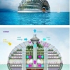 Un edificio flotante ecológico, vivienda para 10.000 personas 